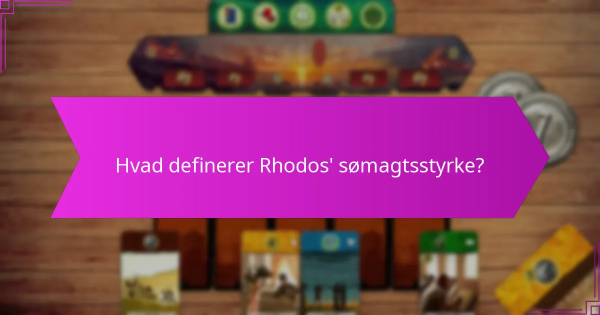 Hvordan udviklede forsvarsstrategierne sig i Rhodos over tid?