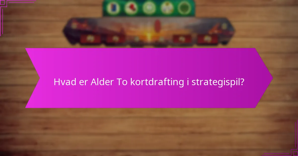 Hvordan påvirker militært fokus kortdrafting valg?