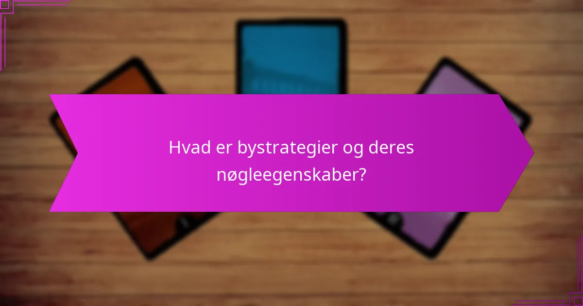 Hvad er maritime strategier og deres nøgleegenskaber?