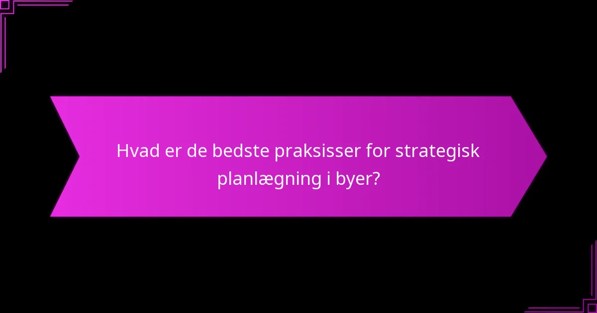 Hvordan kan byer effektivt generere ressourcer?