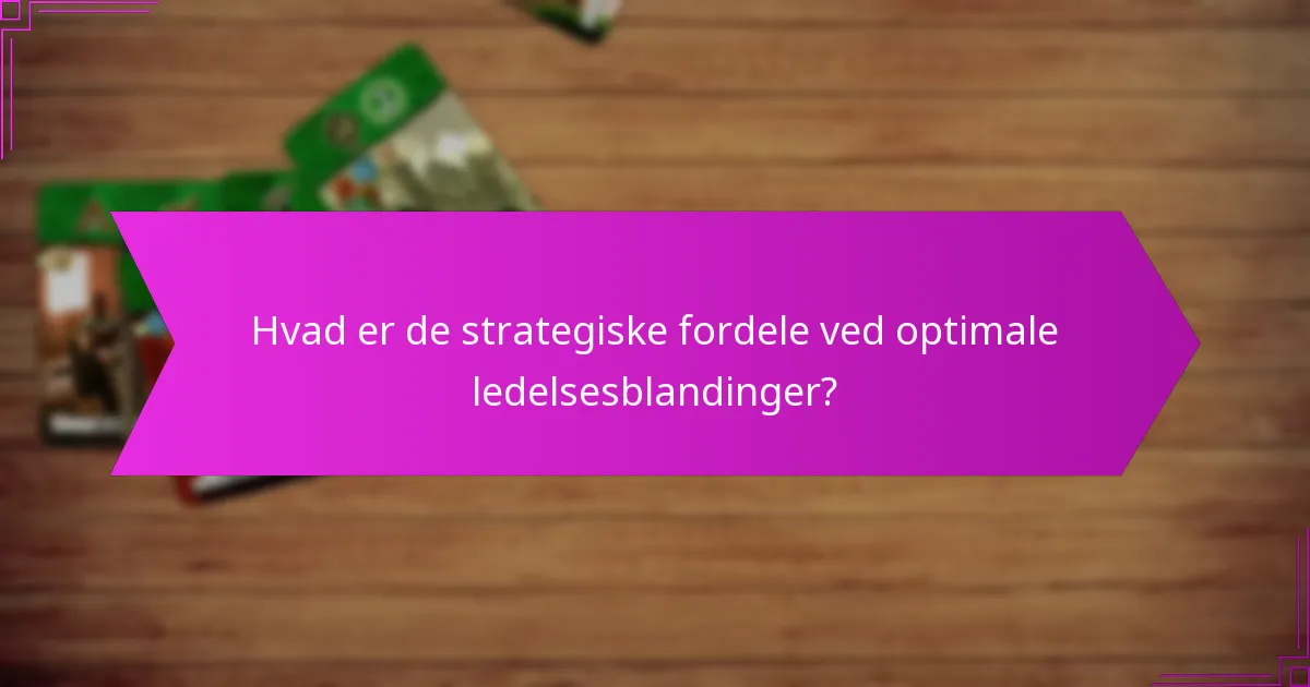 Hvordan skaber forskellige ledelsesstile synergi?