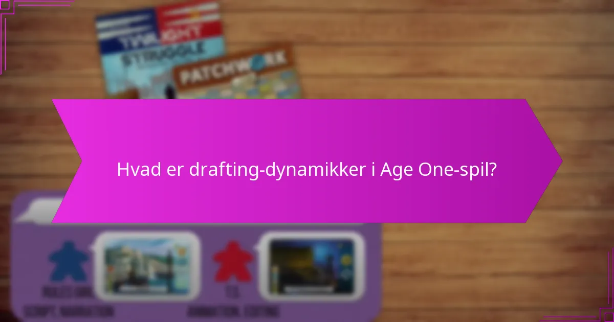 Hvordan manifesterer ressourcekonkurrence sig i Age One?