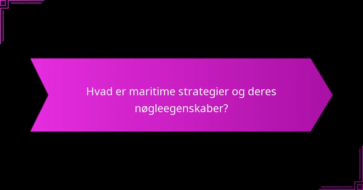 Hvad er forskellene i ressourceallokering mellem by- og maritime strategier?