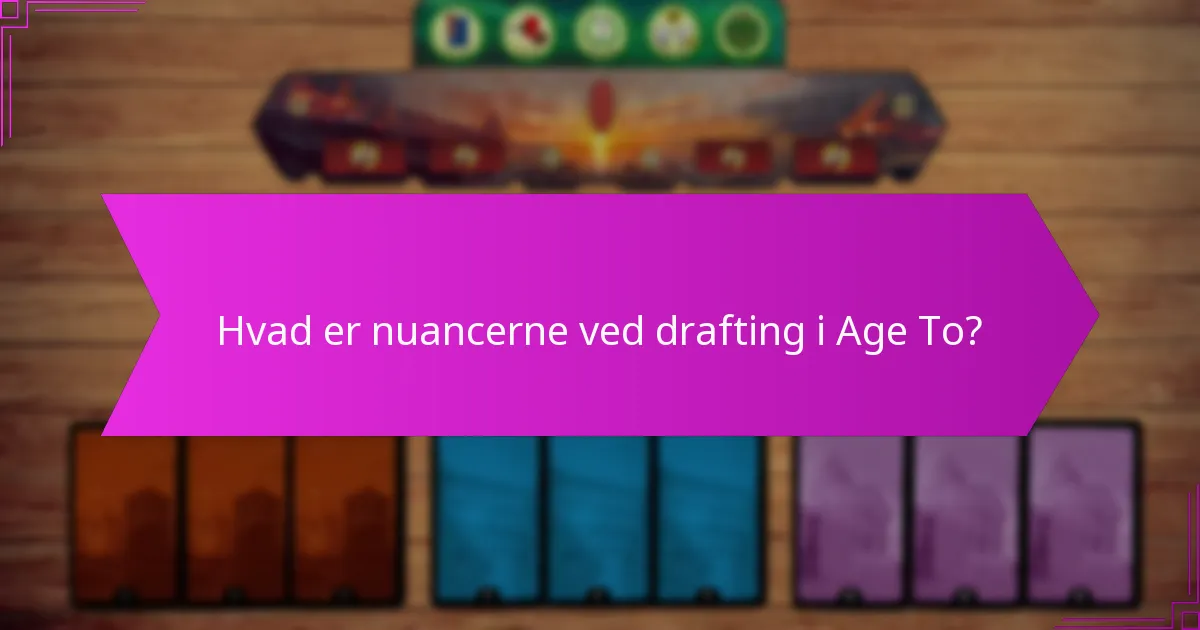 Hvad er de vigtigste overvejelser ved overgangen fra Age One til Age Two?