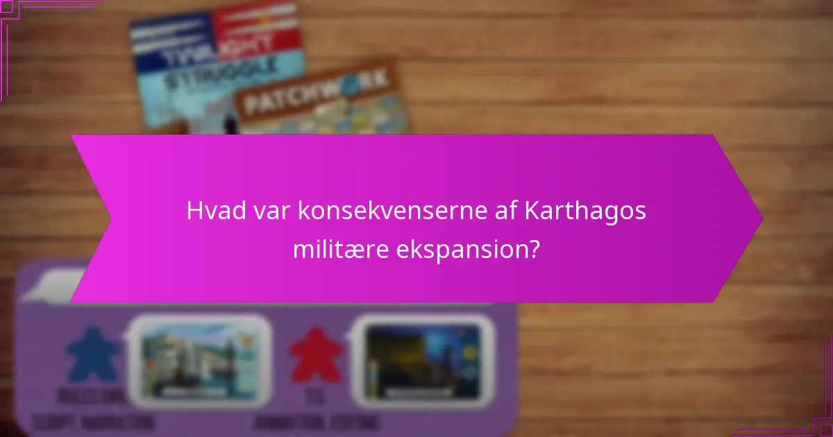 Hvilke ressourcer kontrollerede Karthago for militær fordel?