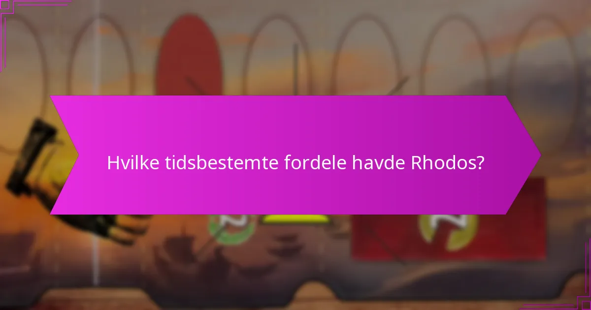 Hvad er de vigtigste lektioner fra Rhodos’ søstrategier?